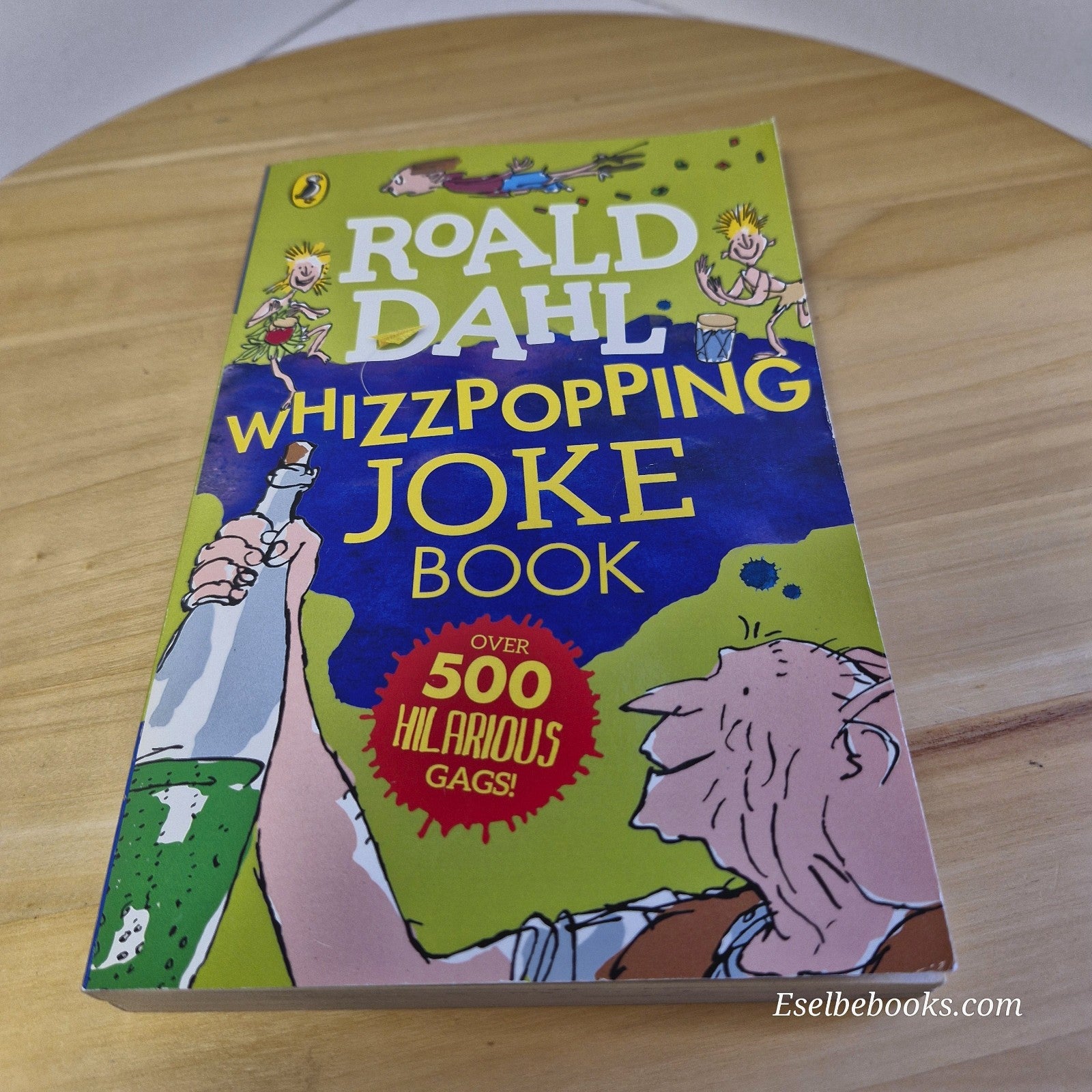 Roald Dahl's Marvellous Joke Book 2012 and Whizzpopping Joke Book 2016 - p'backs