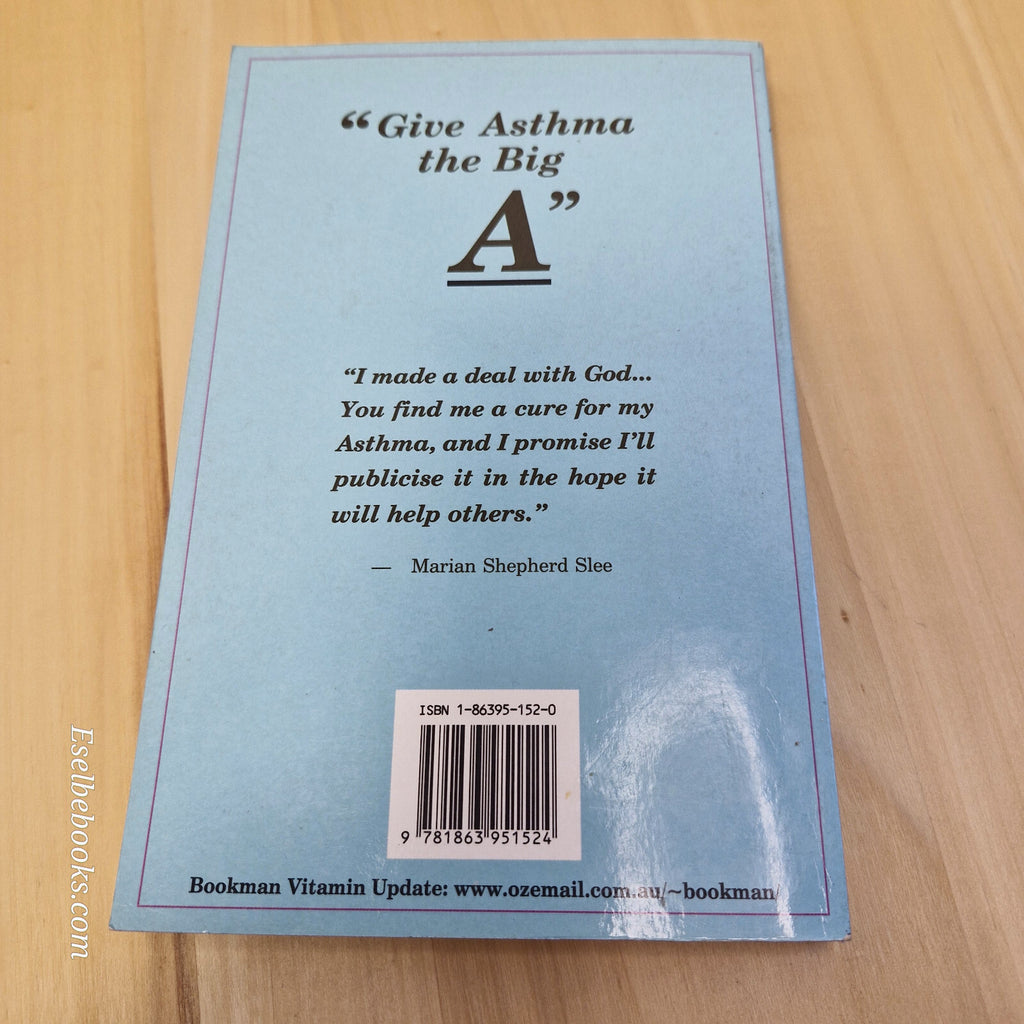 Health: how to conquer asthma x 2 vintage paperback books