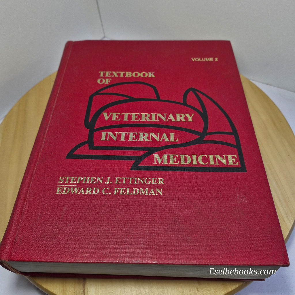 Textbook of Veterinary Internal Medicine Volume 1 & 2 Fourth edition by Ettin...