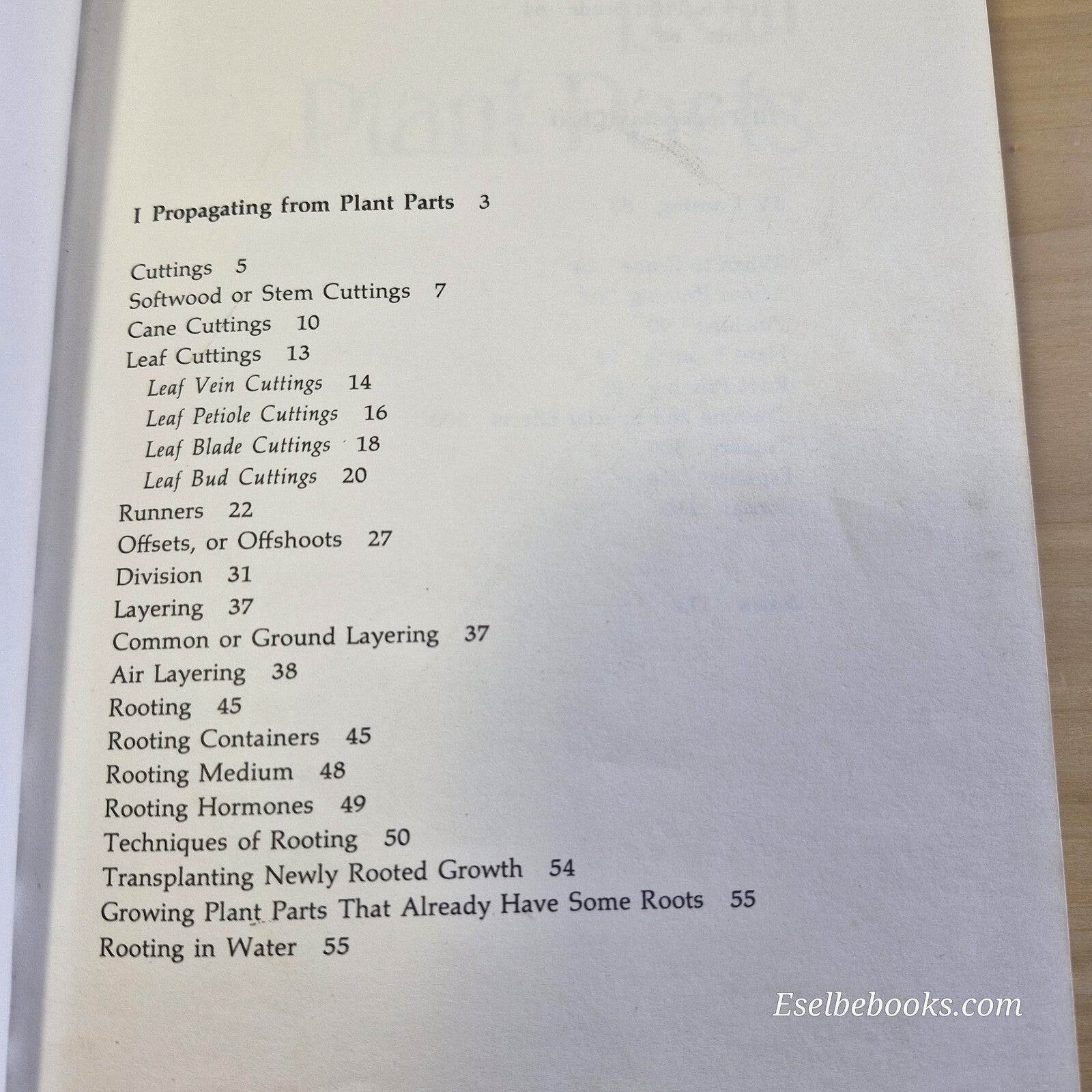 New Plants from Old Pruning and Propagating for the Indoor Gardener By Charle...