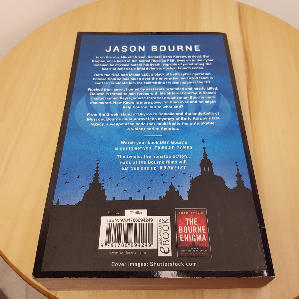 2 x Robert Ludlam/Eric Van Lustbader paperbacks - The Bourne Initiative/The A...
