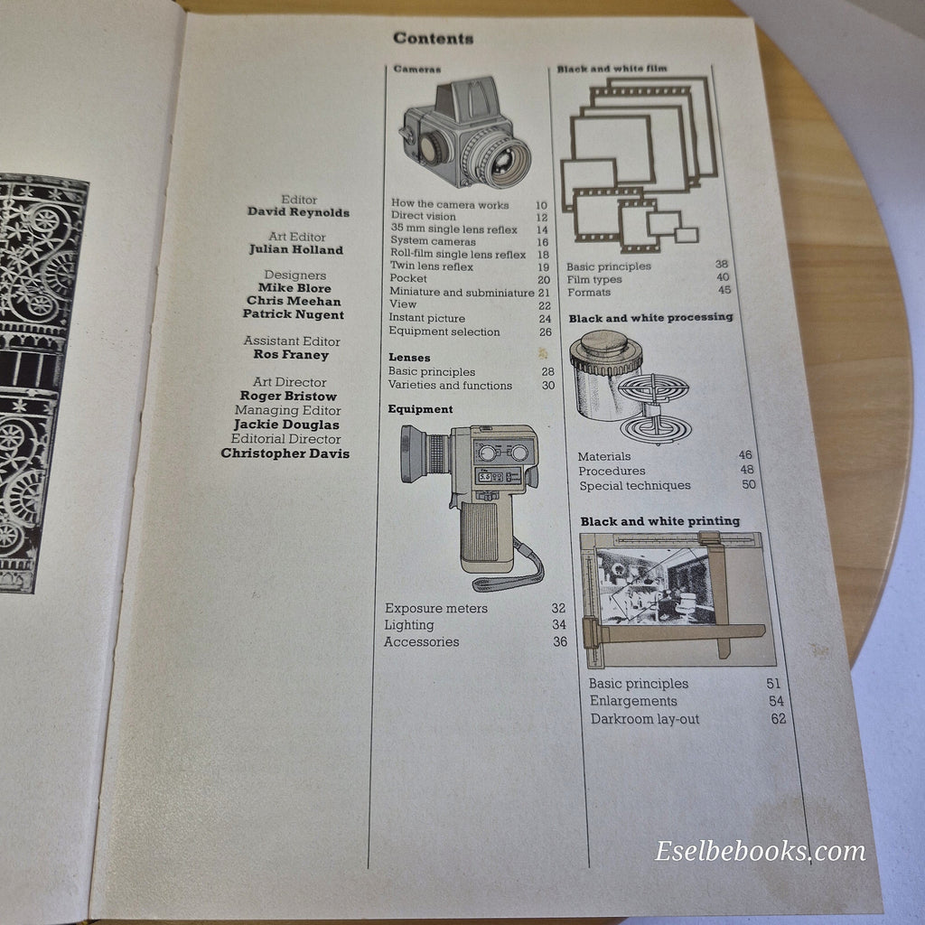 The Photographer's Handbook By John Hedgecoe · 1978 - vintage hardback