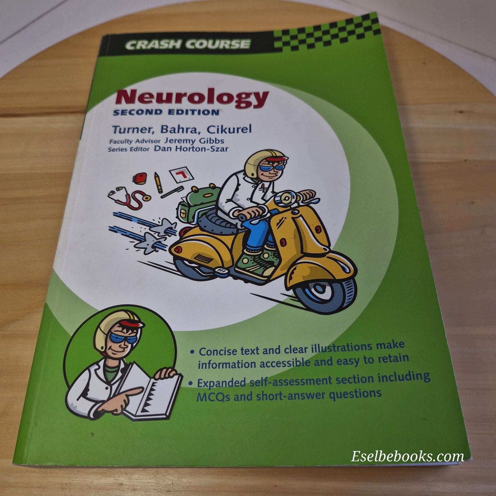 Crash Course: Neurology 2nd Edition by Turner Bahra & Cikruel - paperback