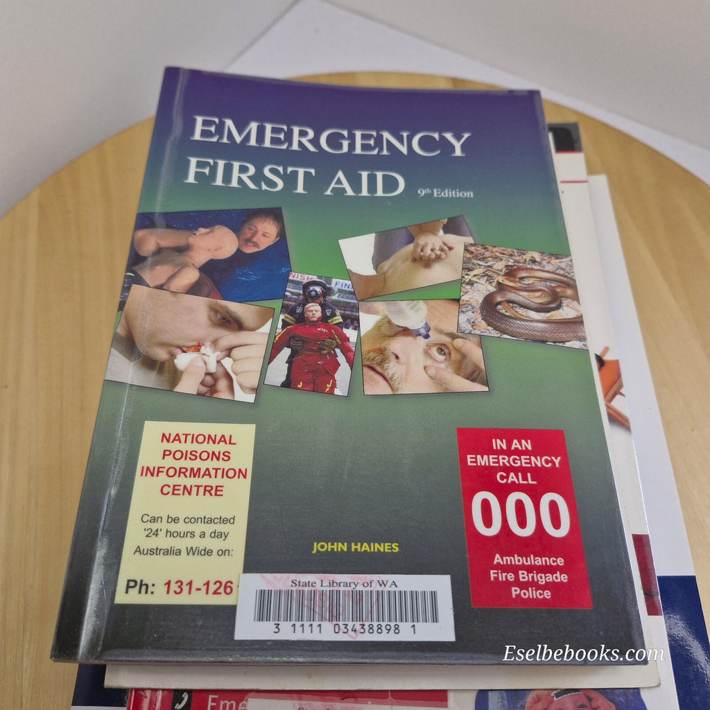 Emergency Medicine/first aid guides x 4 - Australian editions - paperbacks