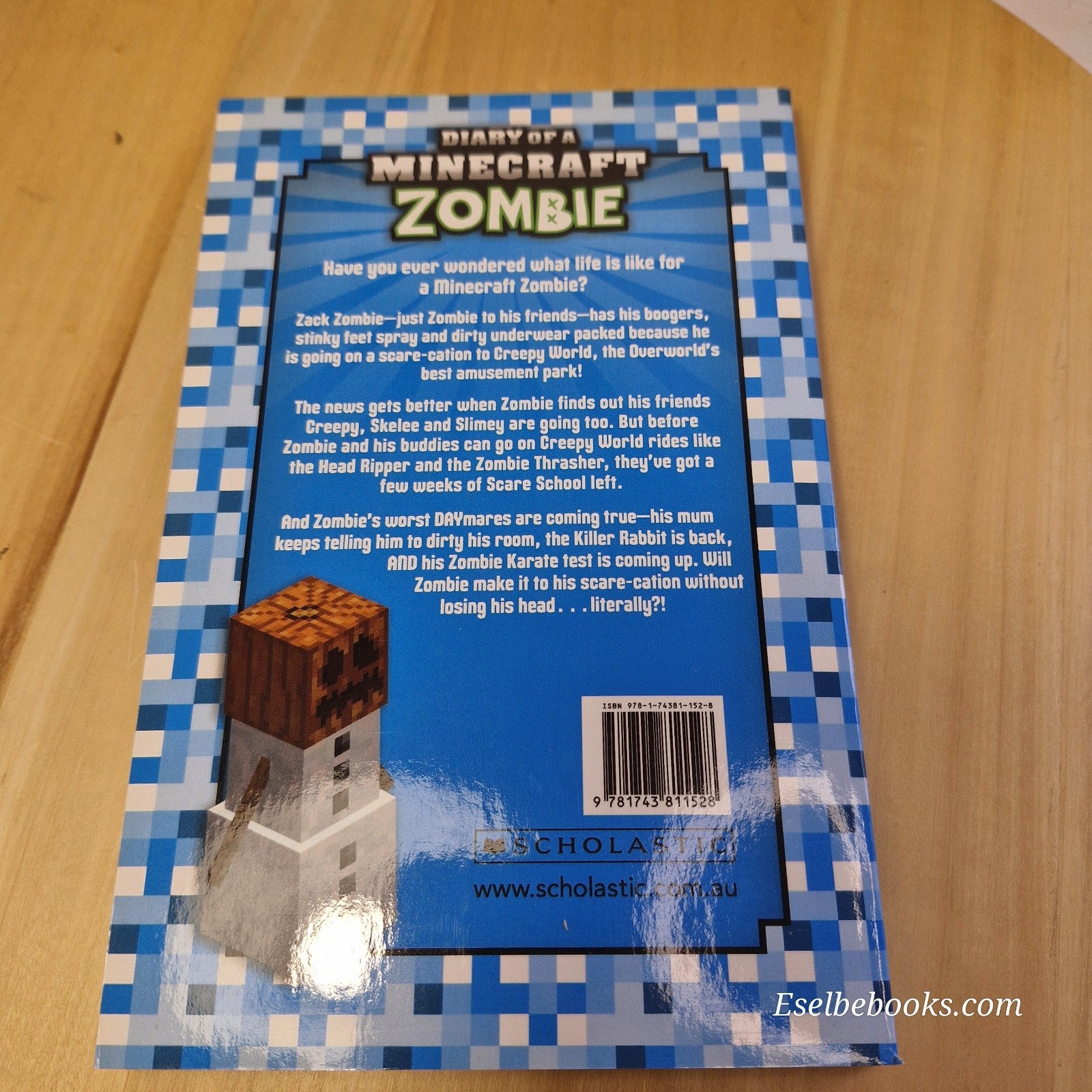 Diary of a Minecraft Zombie Creepy Collection Books 1-4 in slipcase - paperbacks