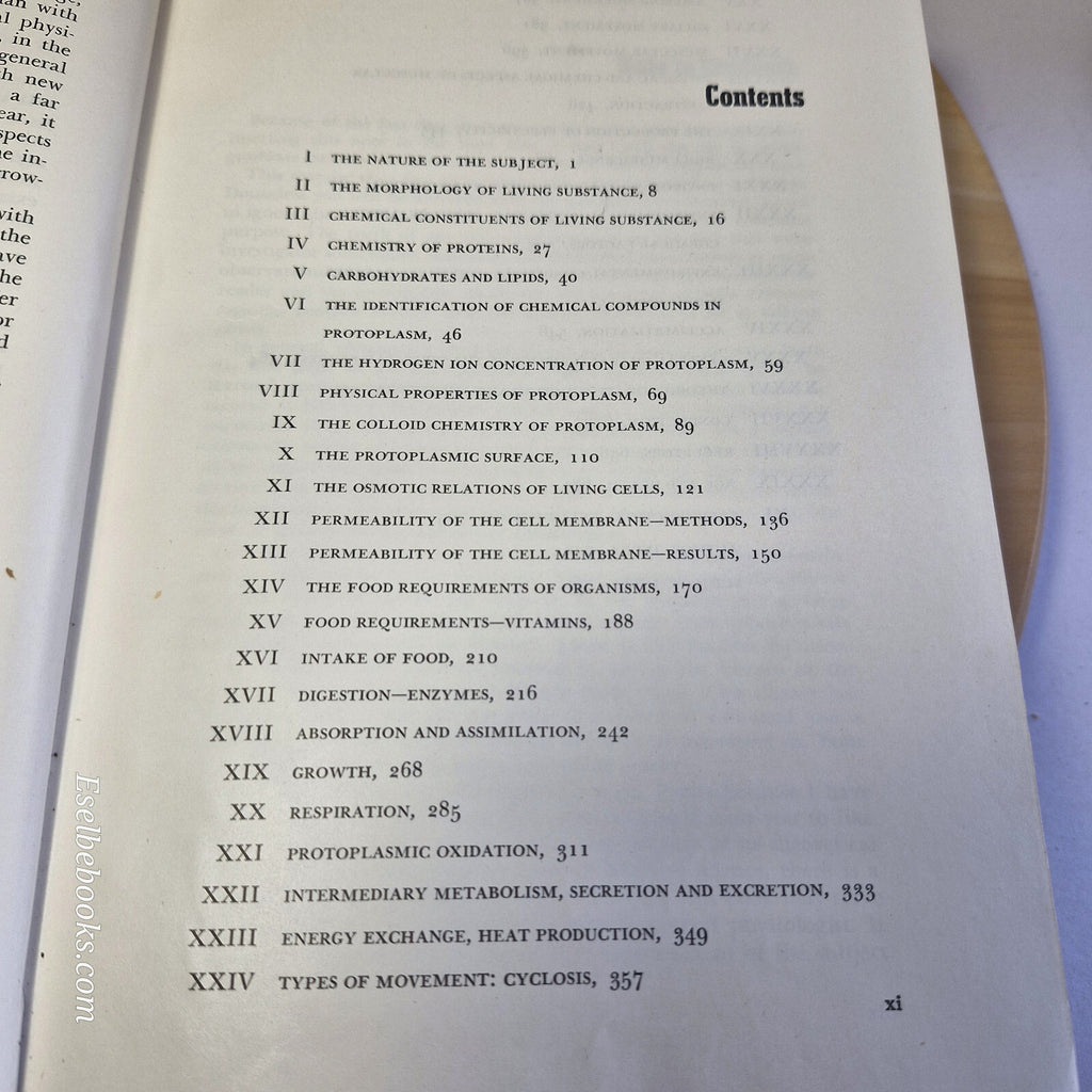 An Outline of General Physiology By Lewis Victor Heilbrunn 3rd edition 1952 -...