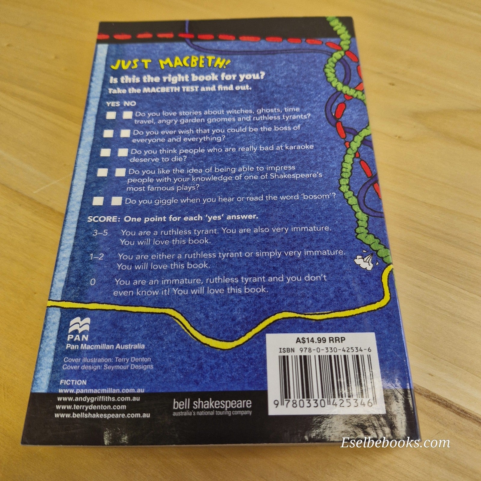 Just Macbeth (Just Series) by Andy Griffiths - paperback