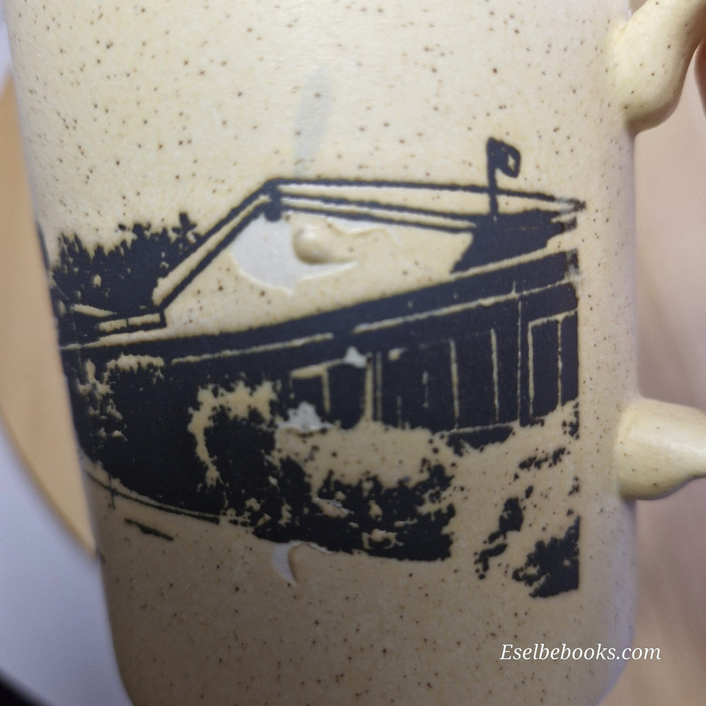 Sandalwood collectible ceramic mug - Waroona District High Western Australia