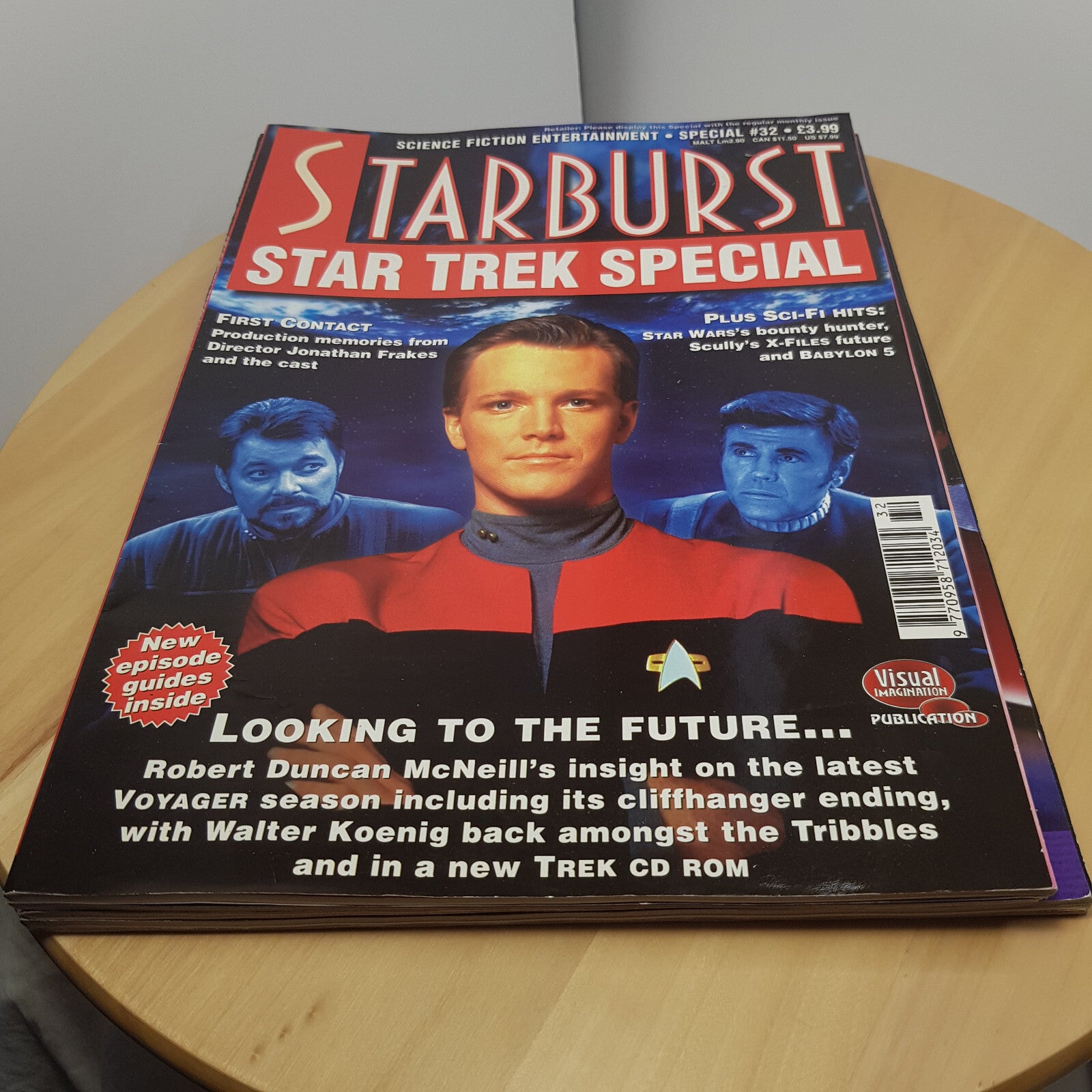 Bundle x 7 sci-fi fantasy magazines - various titles - paperbacks