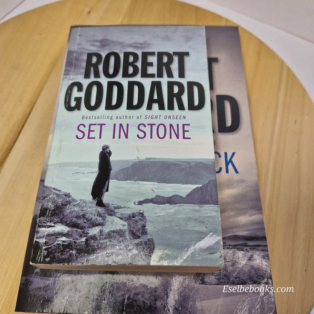 Crime/thriller: Robert Goddard books - Never go back/In Pale Battalions/Set i...