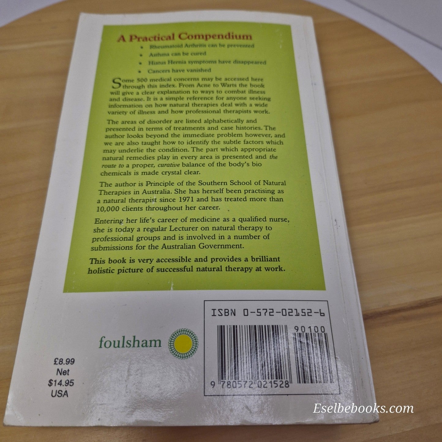 Complete A-Z Common Ailments and Their Natural Remedies by Judy Jacka - pback