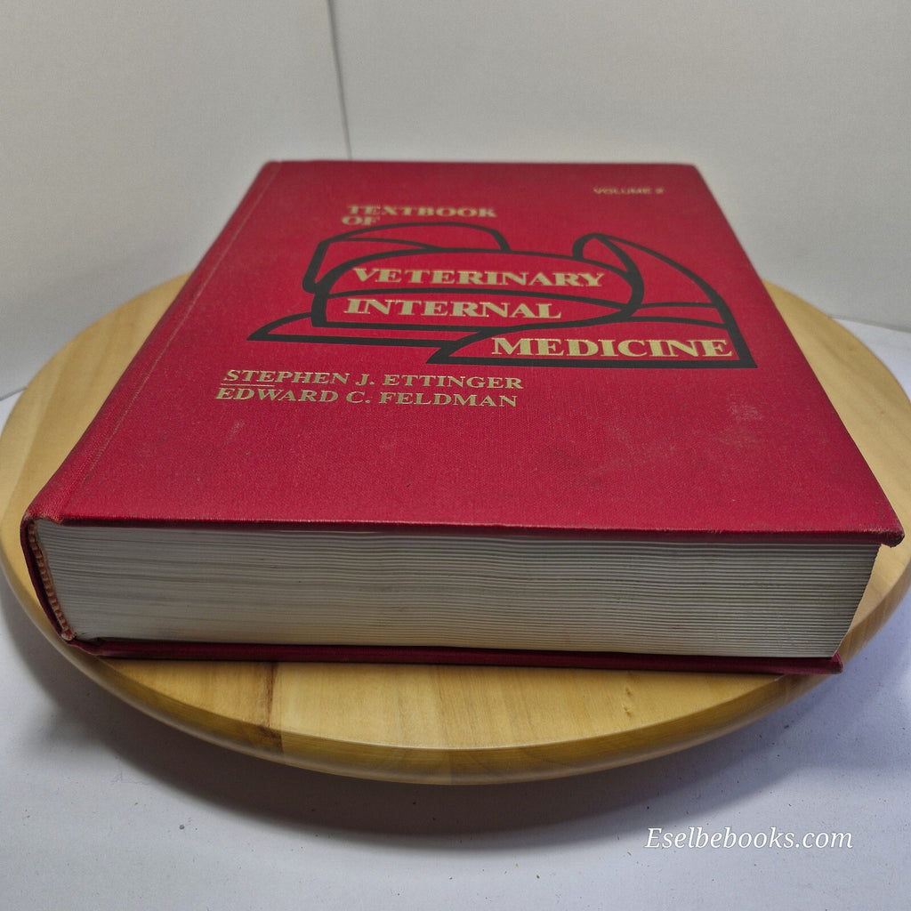 Textbook of Veterinary Internal Medicine Volume 1 & 2 Fourth edition by Ettin...