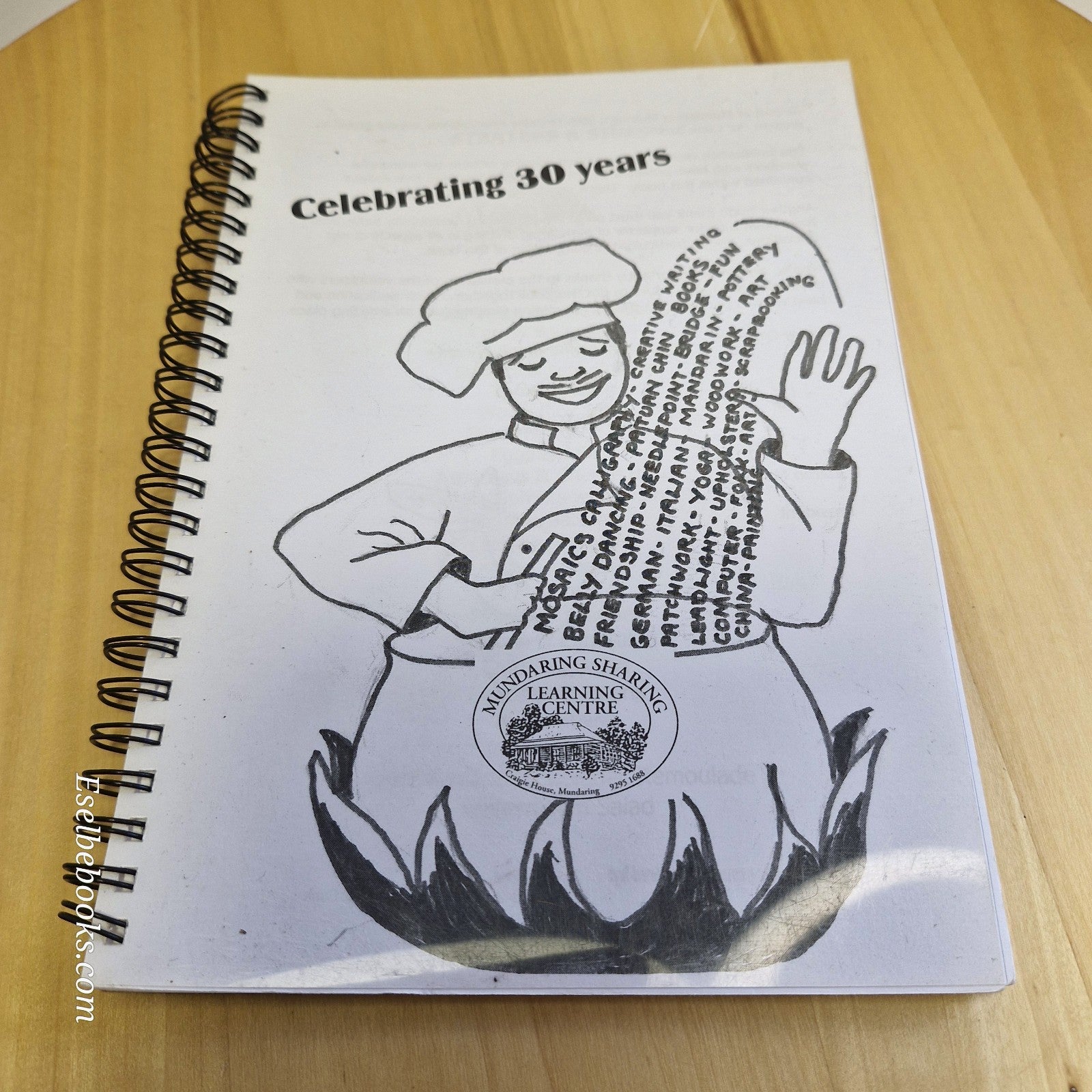 Mundaring Sharing Learning Centre recipe book - paperback