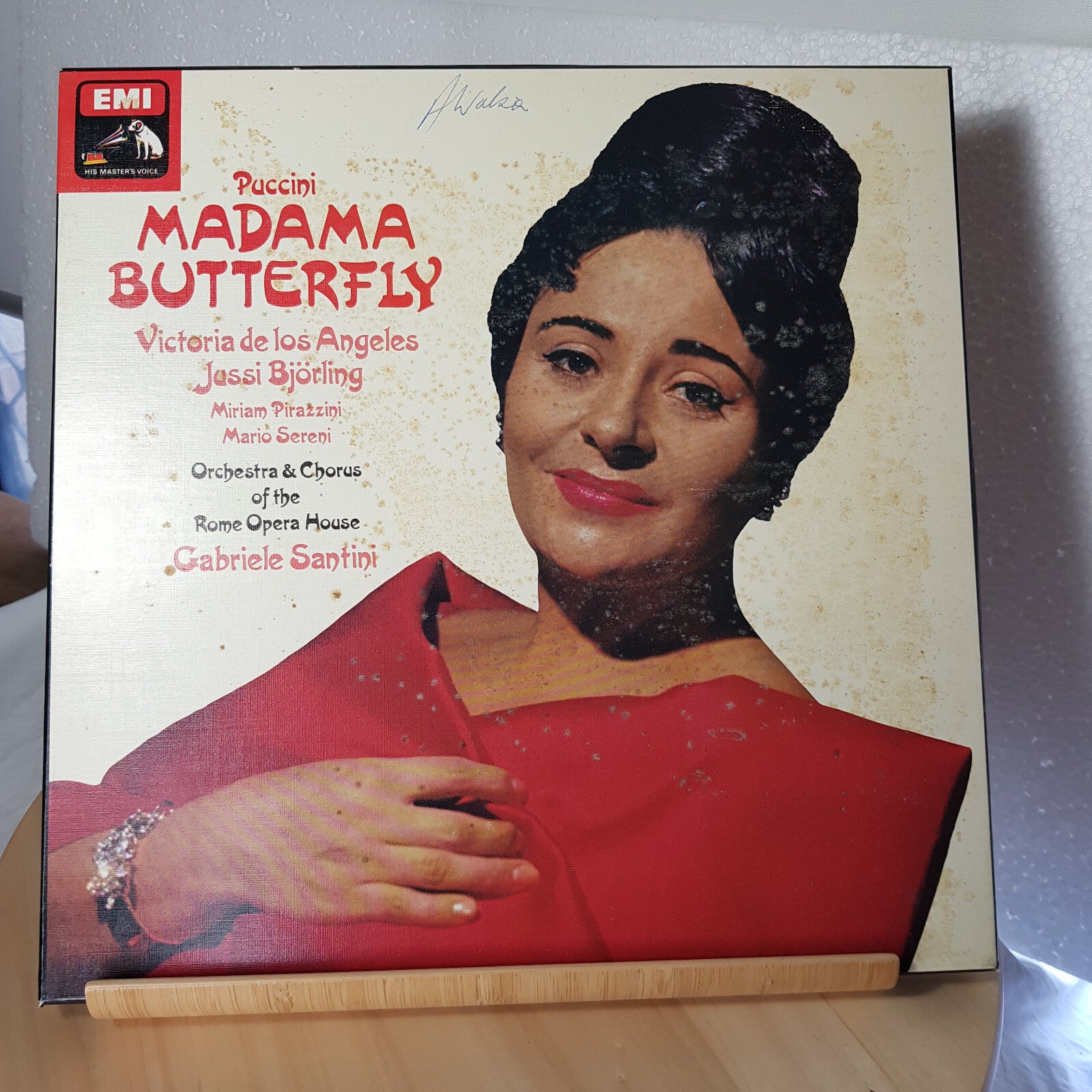 Puccini: Madama Butterfly 2 LP Boxset produced by EMI
