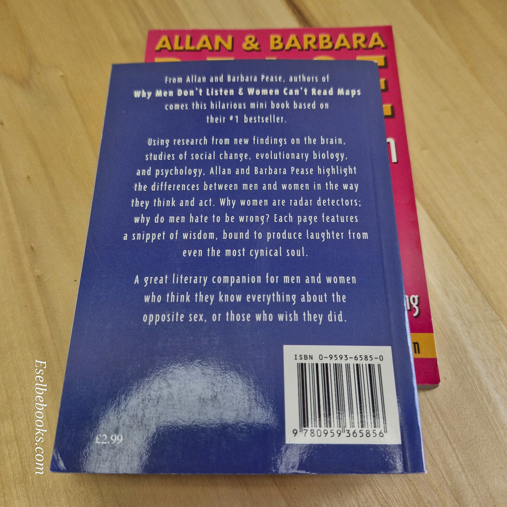 Allan & Barbara Pease: Why men don't listen & Why women can't read maps - 2 b...