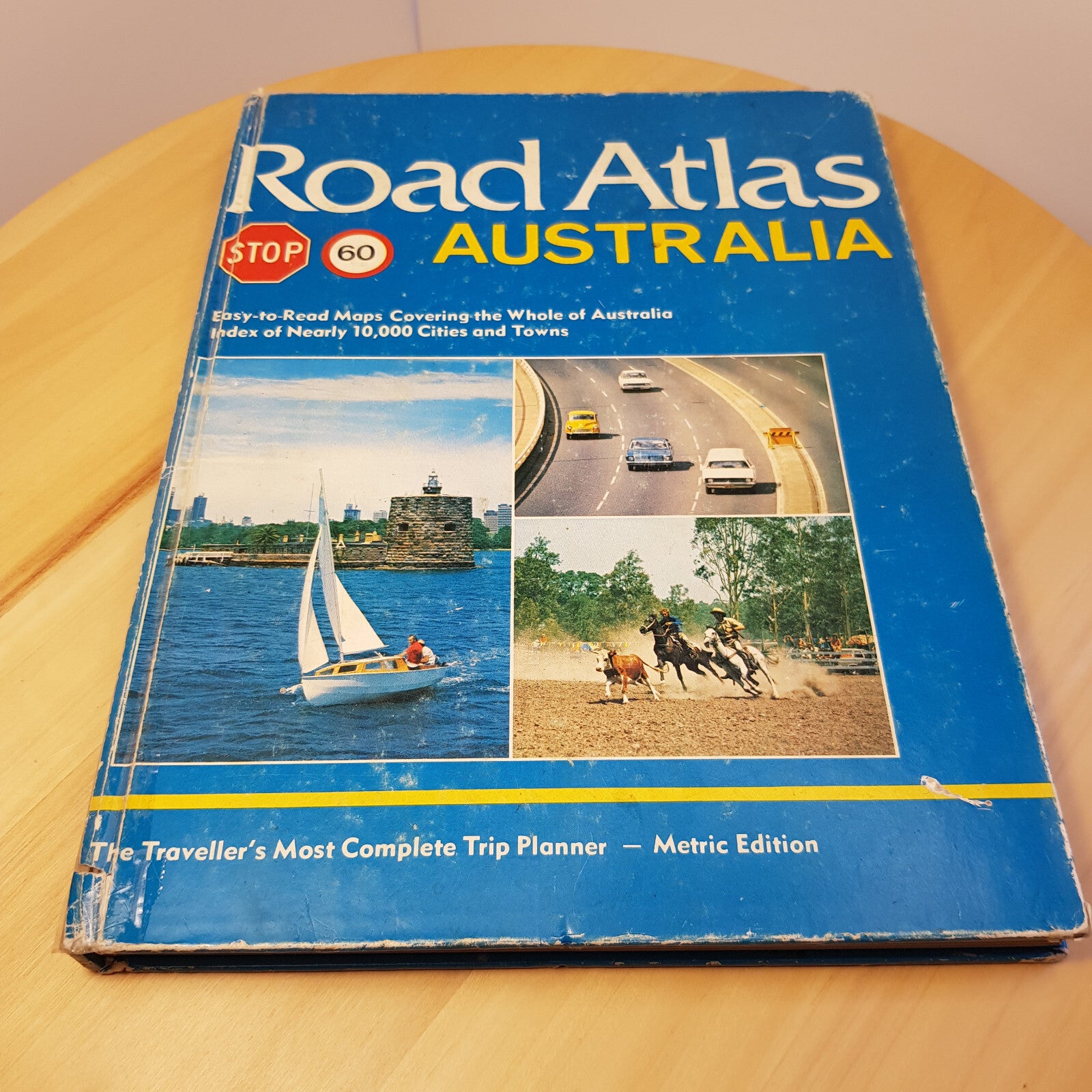 BFP Road Atlas Australia 1975 - vintage hardback