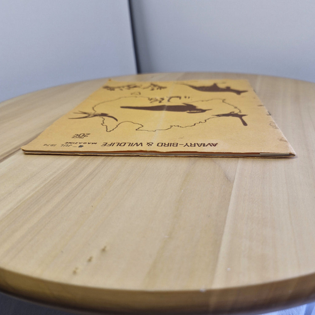 Vintage fauna guide: Aviary-bird & wildlife magazine July 1974 - paperback