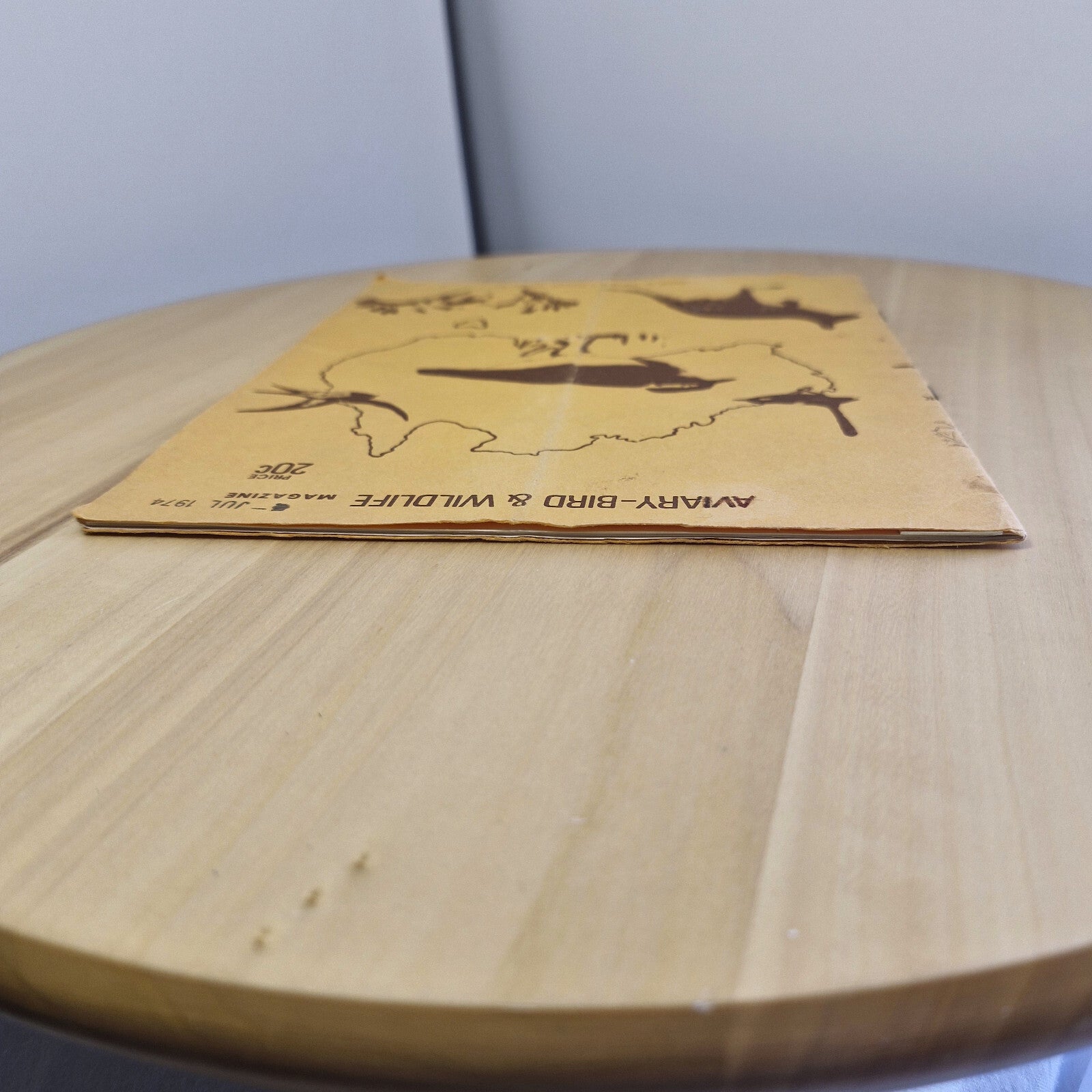 Vintage fauna guide: Aviary-bird & wildlife magazine July 1974 - paperback