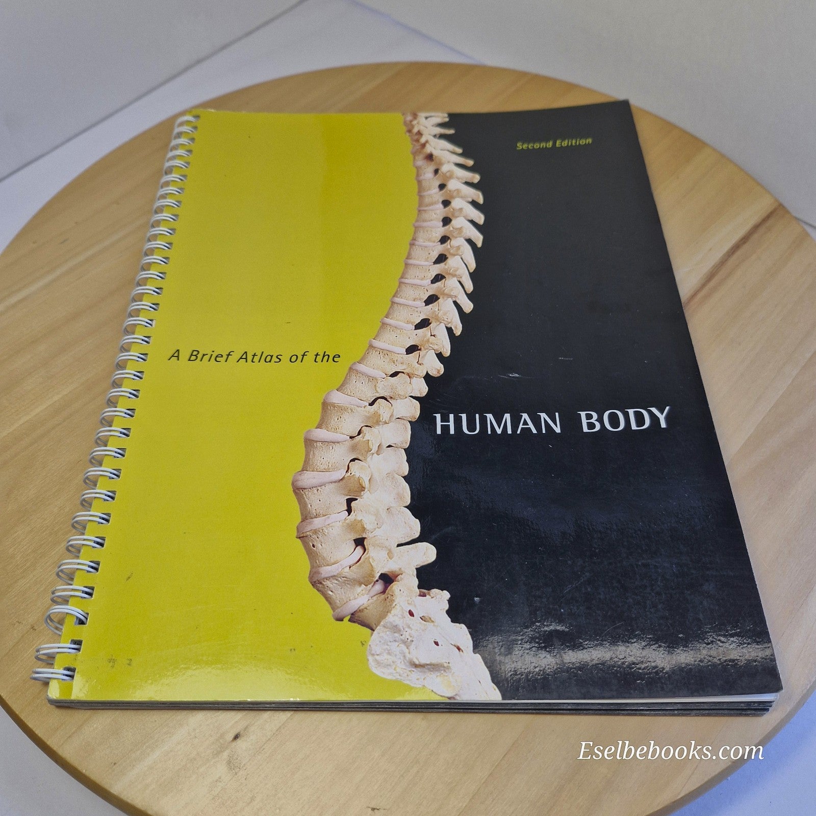 A Brief Atlas of the Human Body - Matt Hutchinson Second Edition Spiral Textbook