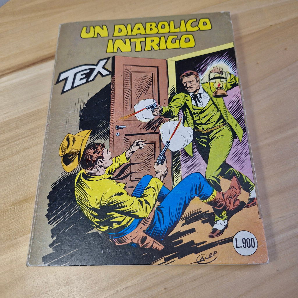 Tex issue #274 - Un diabolico intrigo - printed 1983 - IN ITALIAN - paperback