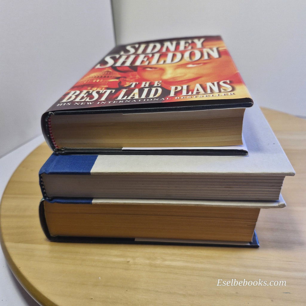 3 book bundle crime/thriller fiction - Wilbur Smith/Jack Higgins/Sydney Sheldon