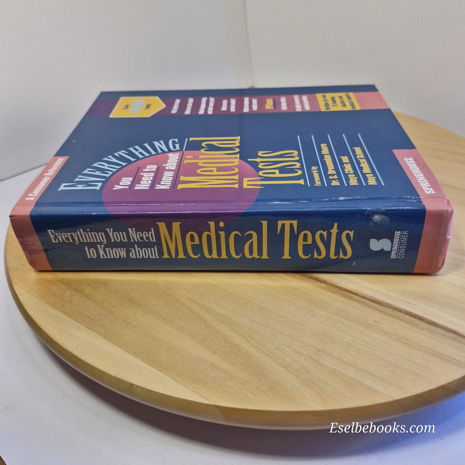 Health: Everything You Need to Know about Medical Tests 1996 - hardback