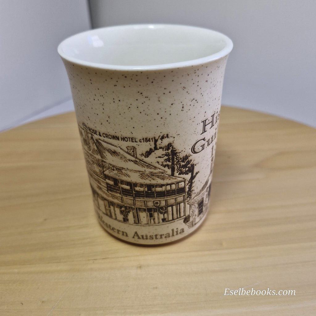 Sandalwood collectible ceramic mug - Rose & Crown Hotel Guildford WA