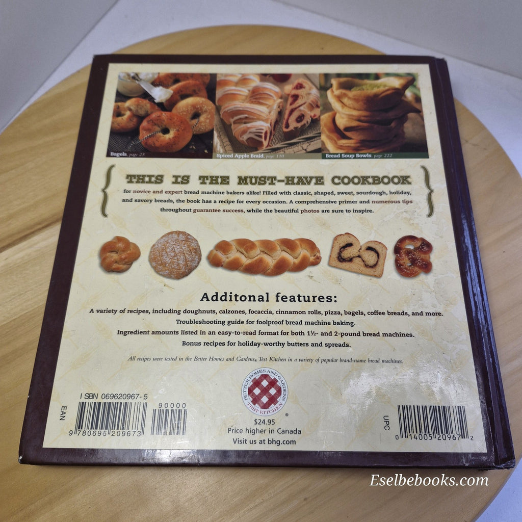 BH&G Complete Guide to Bread Machine Baking & Herbal Breads by Ruth Bass