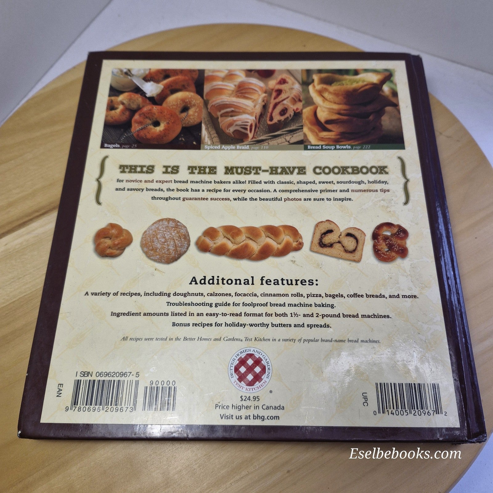 BH&G Complete Guide to Bread Machine Baking & Herbal Breads by Ruth Bass