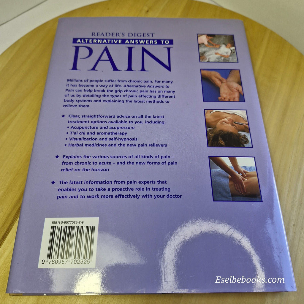 Reader's Digest's Alternative Answers To Pain - hardback with dust jacket