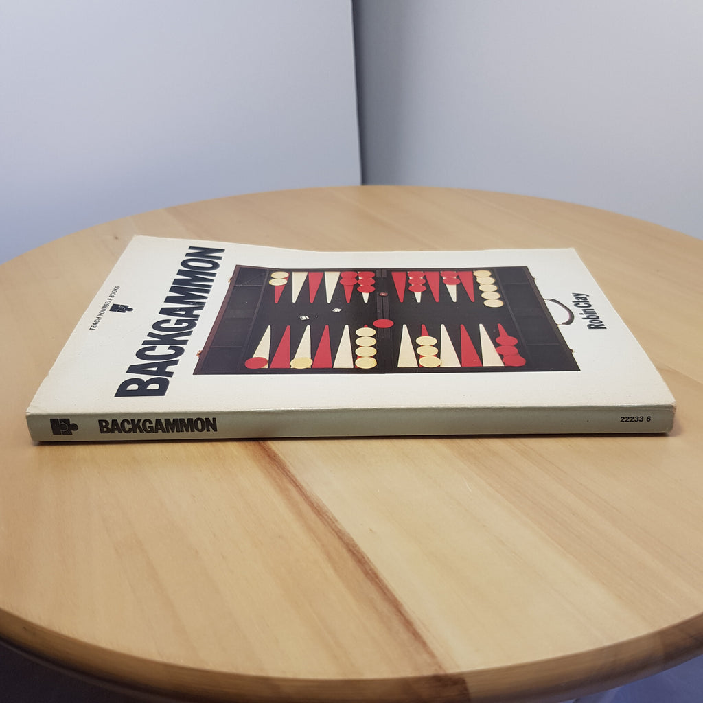 Teach yourself books - Backgammon By Robin A. Clay -  vintage paperback