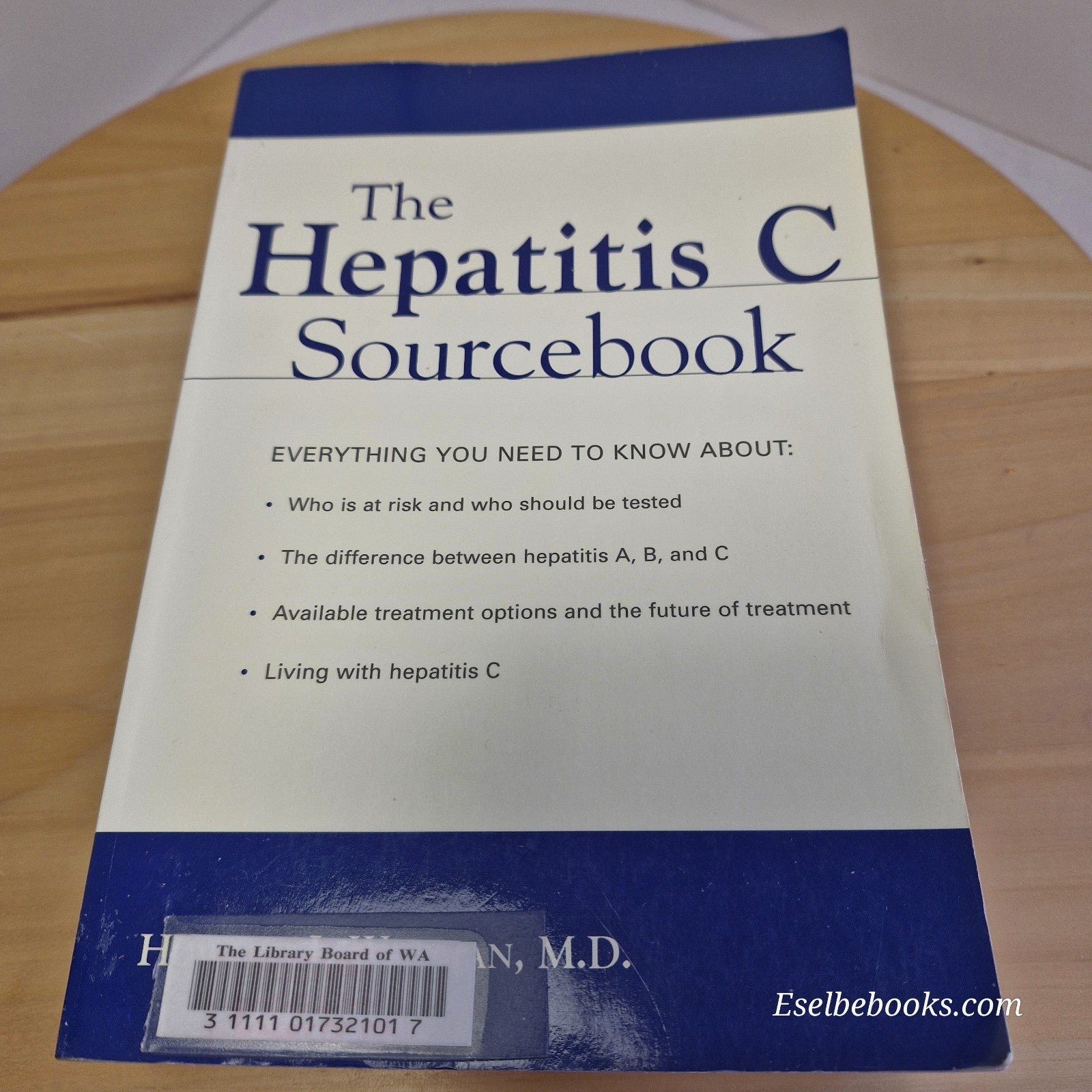 5 books about Hepatitis C - handbook/sourcebook and healing naturally - paperbac