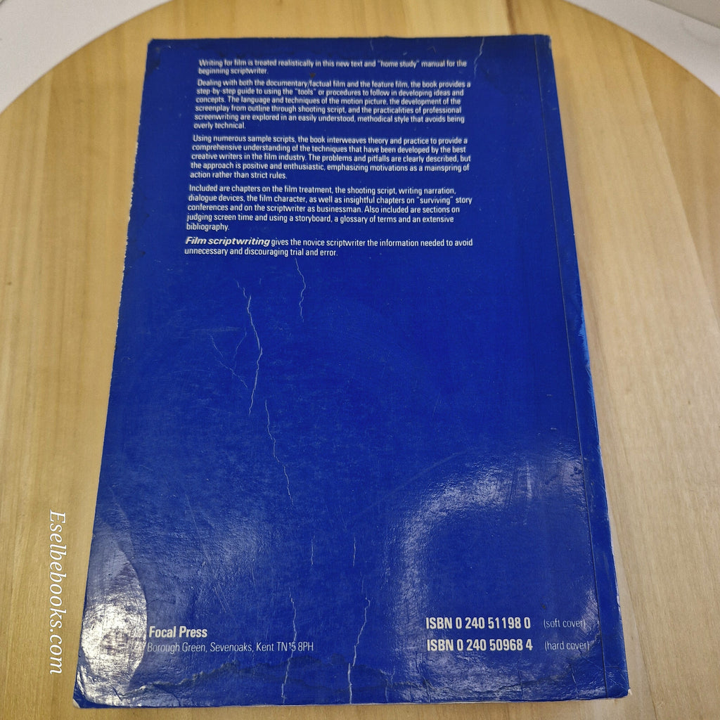 Film Scriptwriting A Practical Manual By Dwight V. Swain · 1982 - paperback