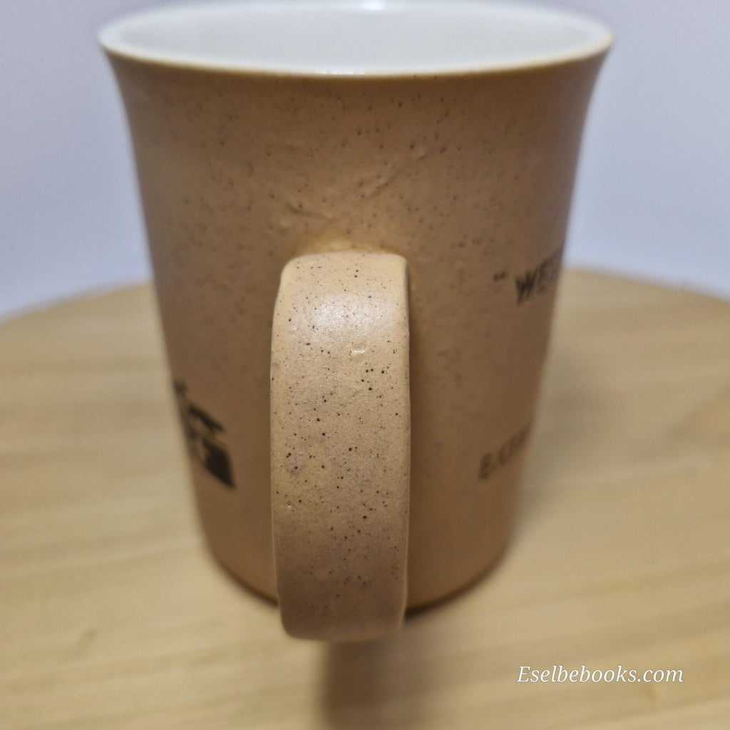 Sandalwood collectible ceramic mug - Dogs West, Western classic steward