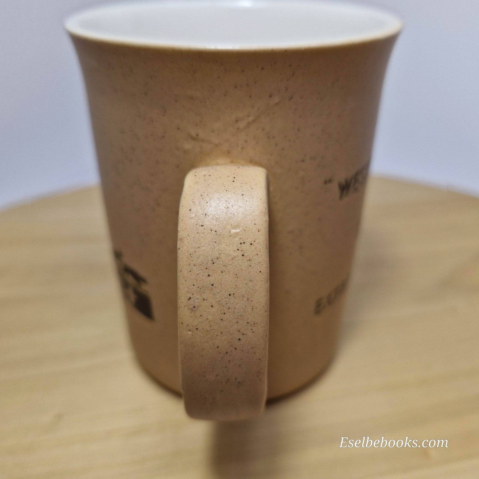 Sandalwood collectible ceramic mug - Dogs West, Western classic steward