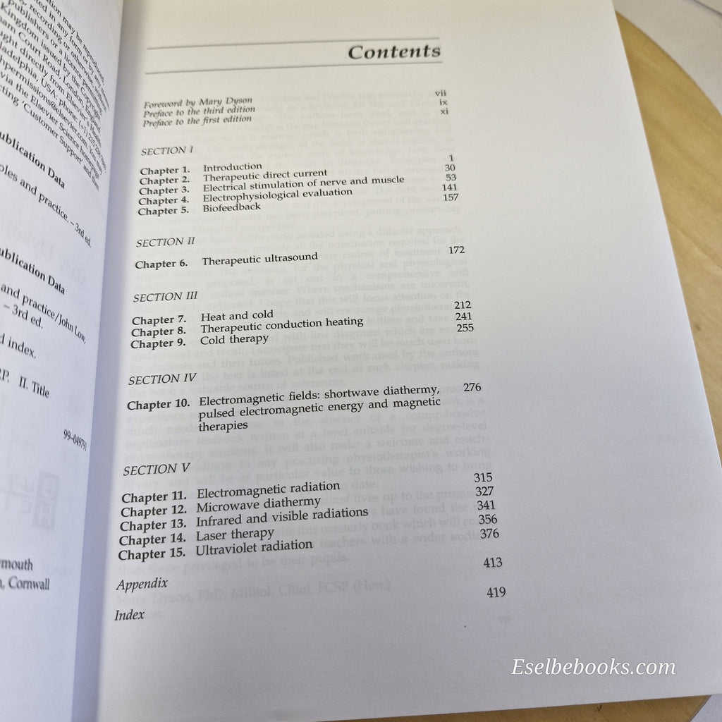 Electrotherapy Explained Principles and Practice 3 ed -John Low, Ann Reed