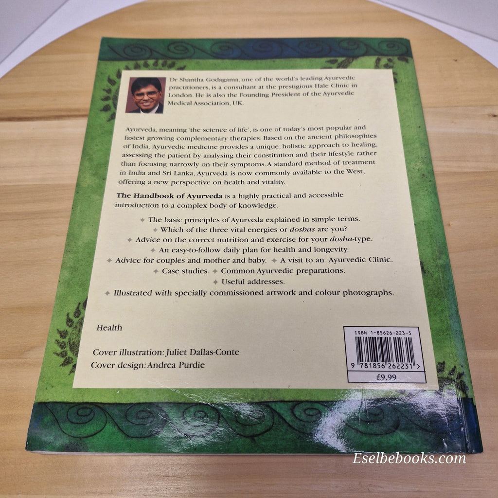 The Handbook of Ayurveda by Shantha Godagama - paperback