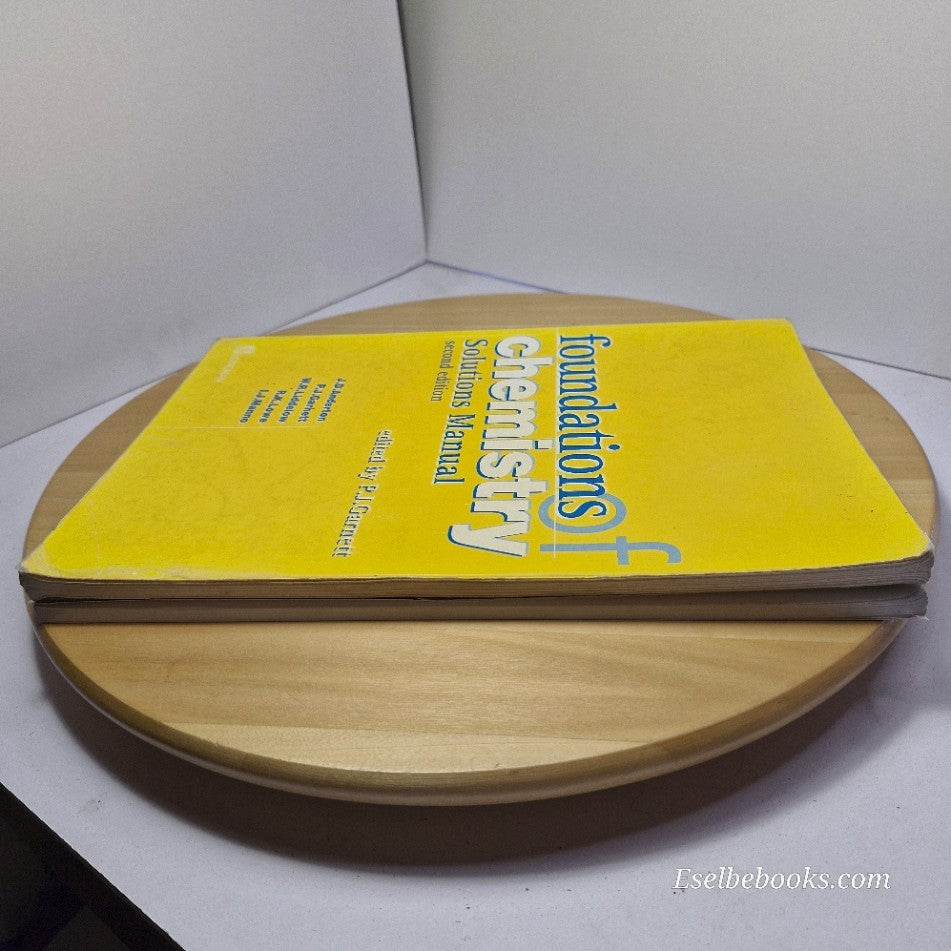 2 chemistry problems/solutions textbooks - paperbacks