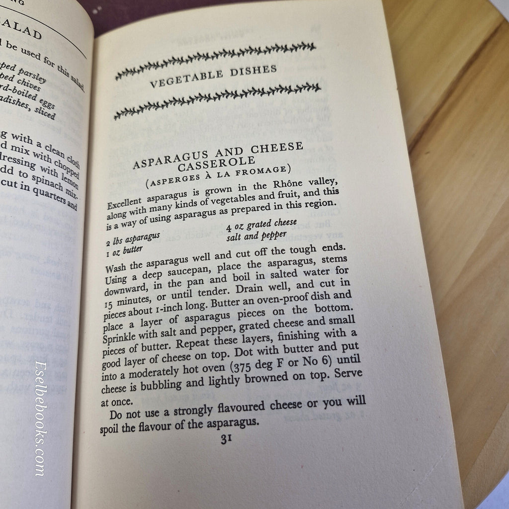 Vintage cookbooks: Swiss cooking & The Subtle Alchemist - hardbacks