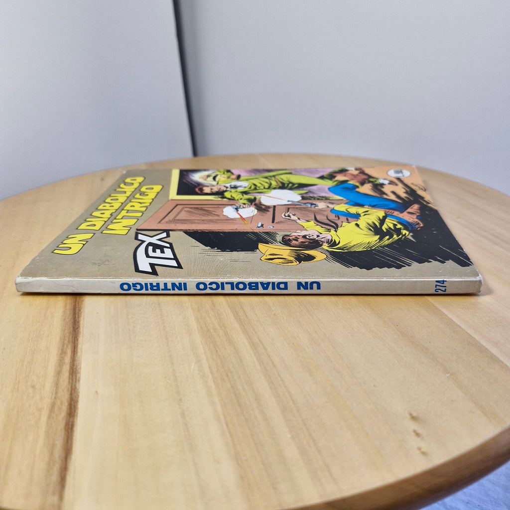 Tex issue #274 - Un diabolico intrigo - printed 1983 - IN ITALIAN - paperback