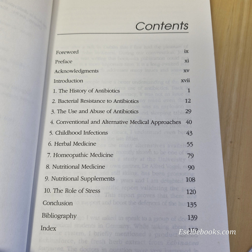 Health: 2 x alternatives to antibiotics - paperbacks