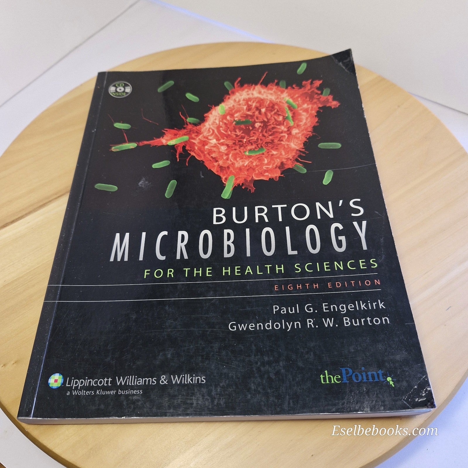 Burton's Microbiology for the Health Sciences by P Engelkirk 8th ed- CD untested
