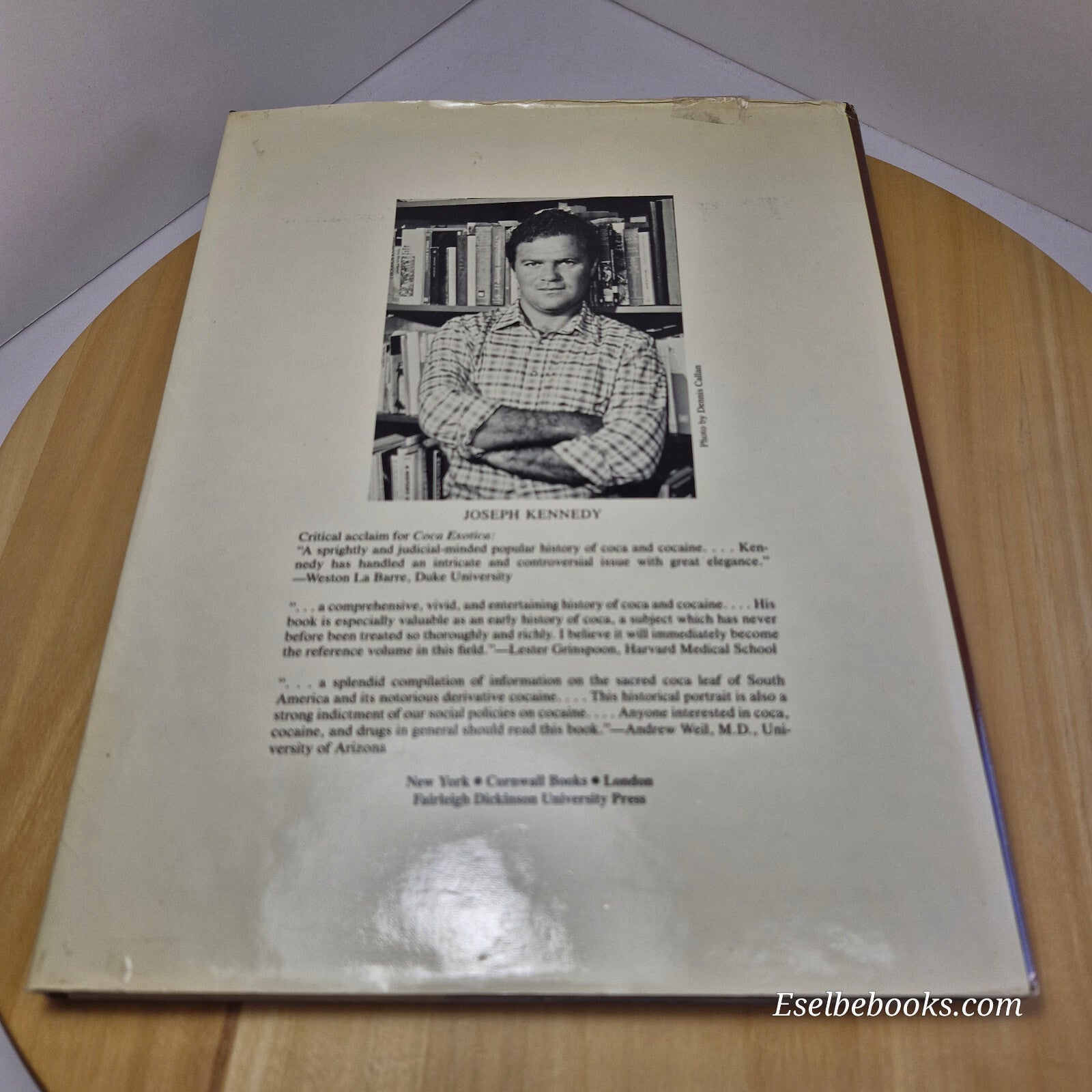 Coca Exotica The Illustrated Story of Cocaine By Joseph Kennedy · 1985 - hard...