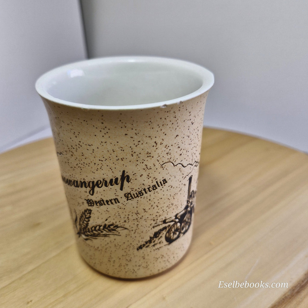 Sandalwood collectible ceramic mug - Gnowangerup Western Australia