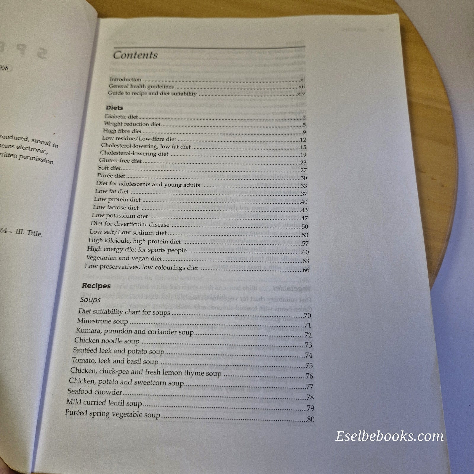 3 x nutrition/healthy eating/food knowledge books - paperbacks