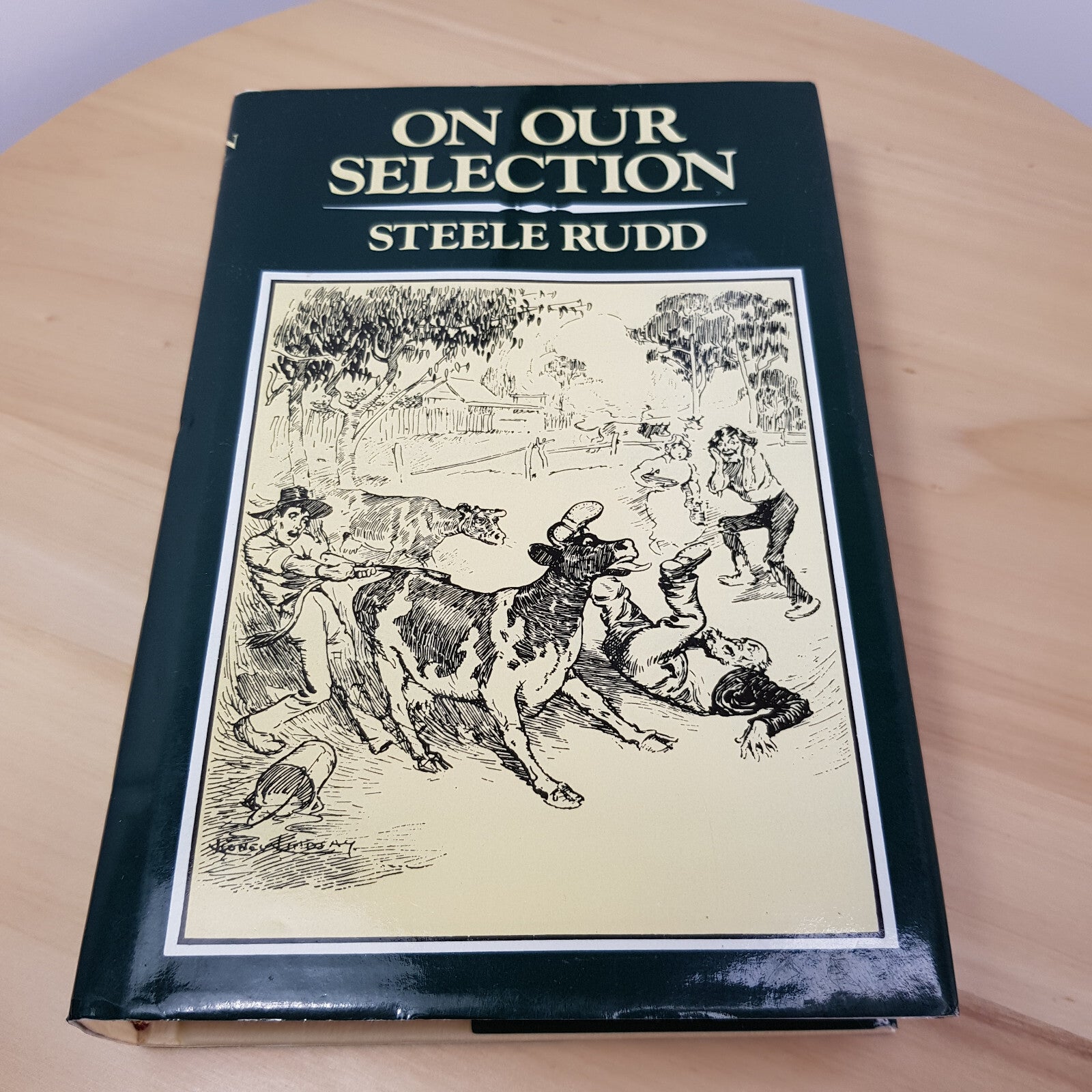 On Our Selection by Steele Rudd - vintage hardback with dustjacket