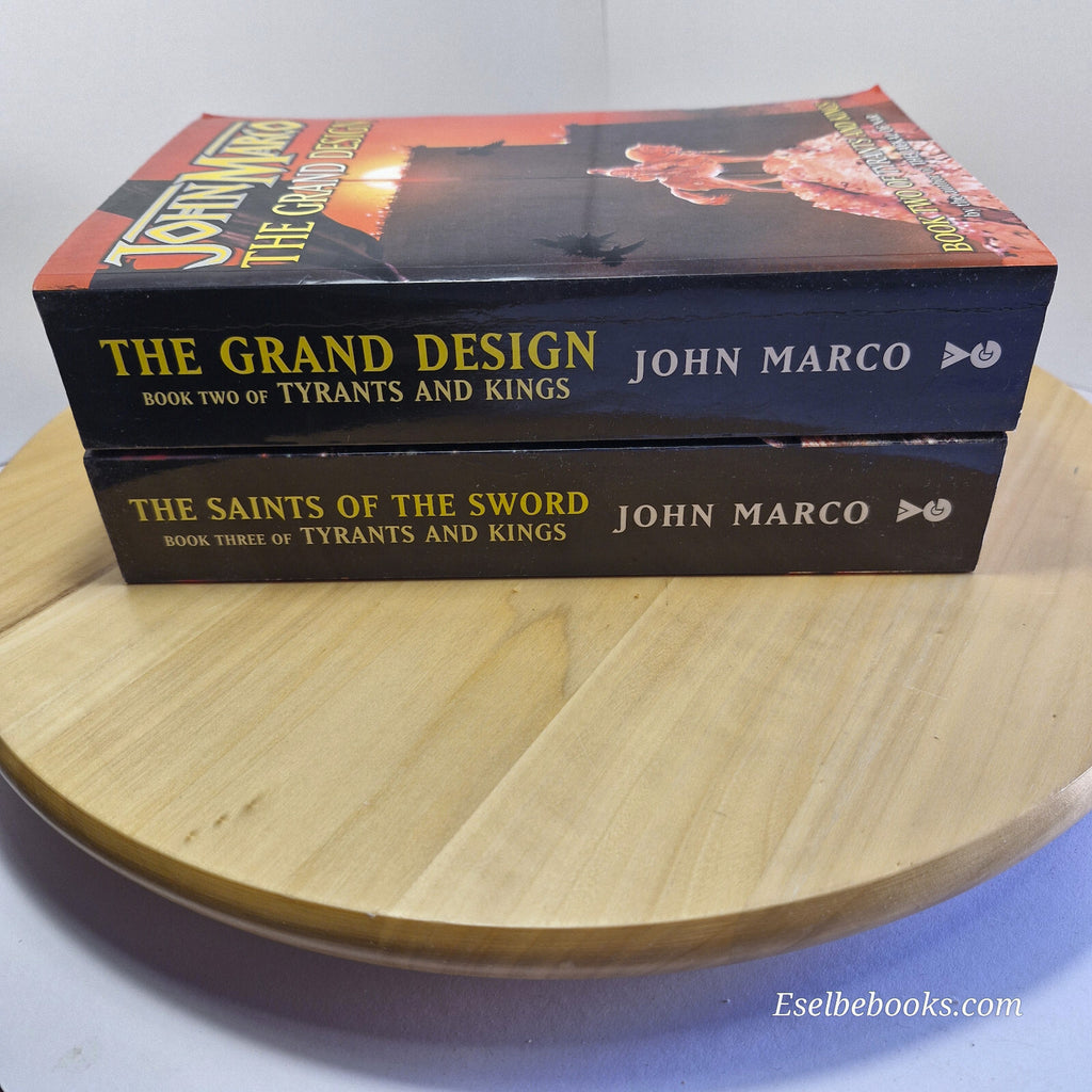 Fantasy fiction: John Marco's Tyrants and Kings trilogy books 2 and 3 - large...
