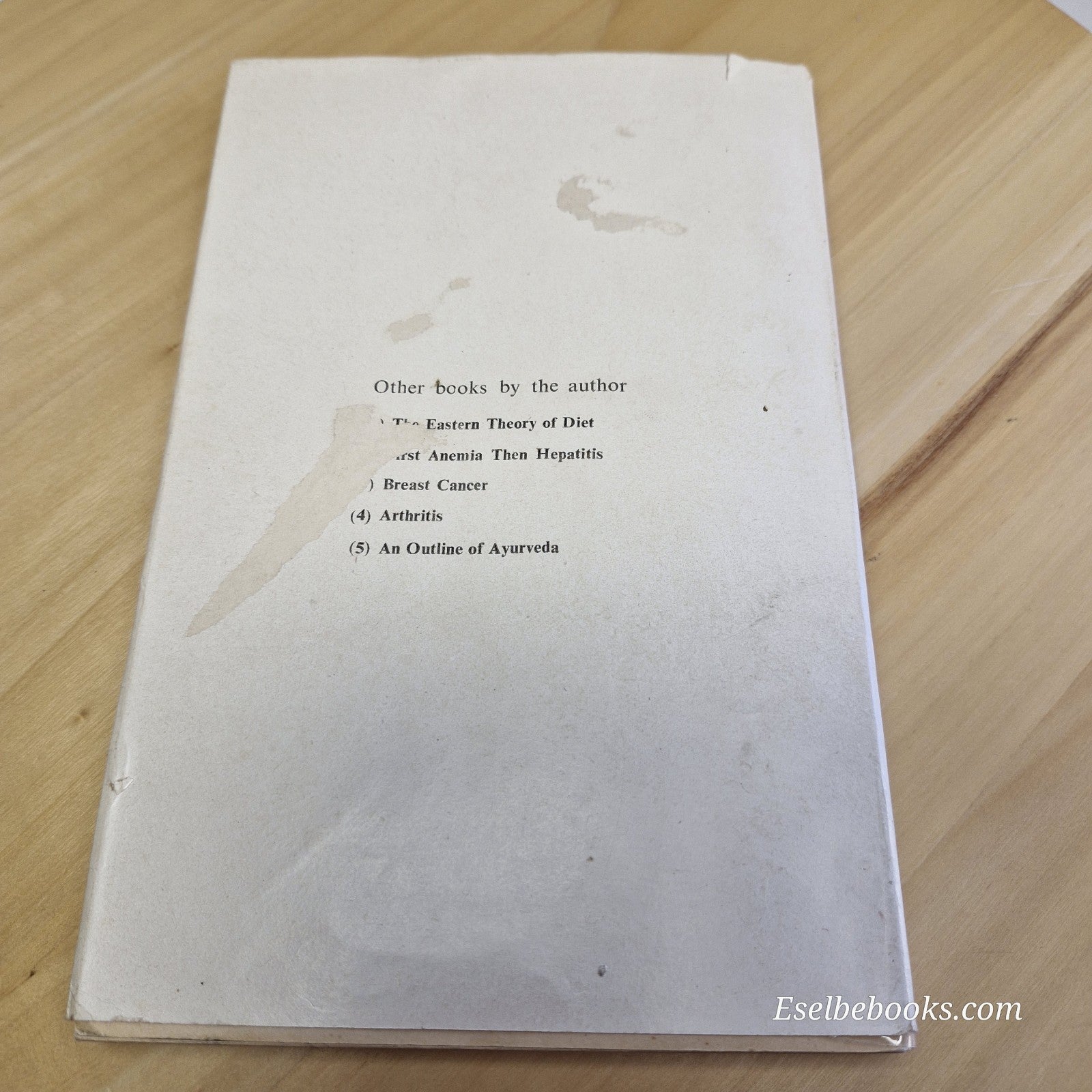 Ayurvedic Medicinal Plants and General Treatment By Mana Bajra Bajracharya