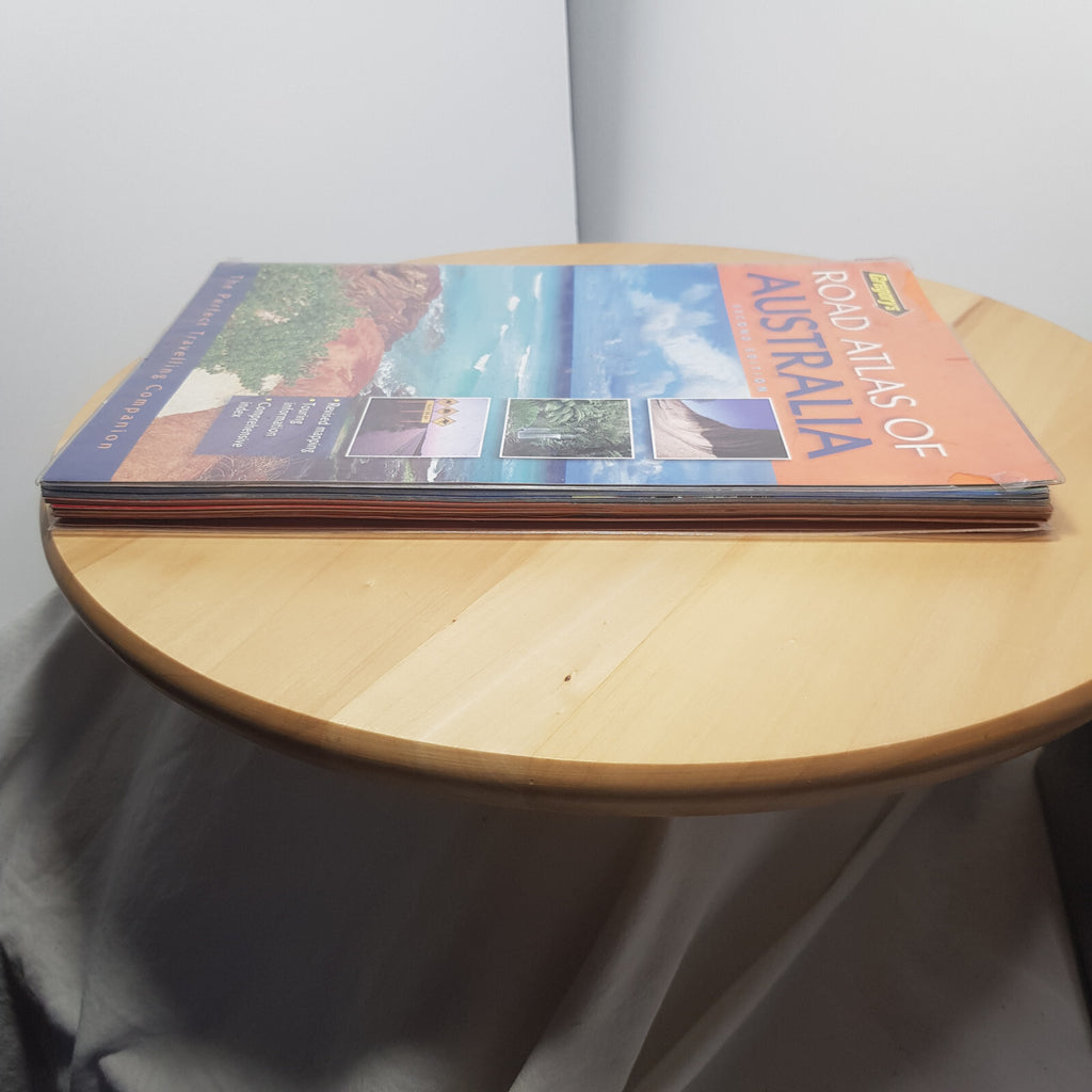 Gregory's Road Atlas Of Australia 2nd Edition 2004 - paperback with plastic c...