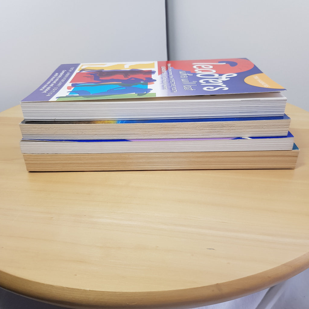 Bundle x 4 - religious living guidebooks - paperbacks